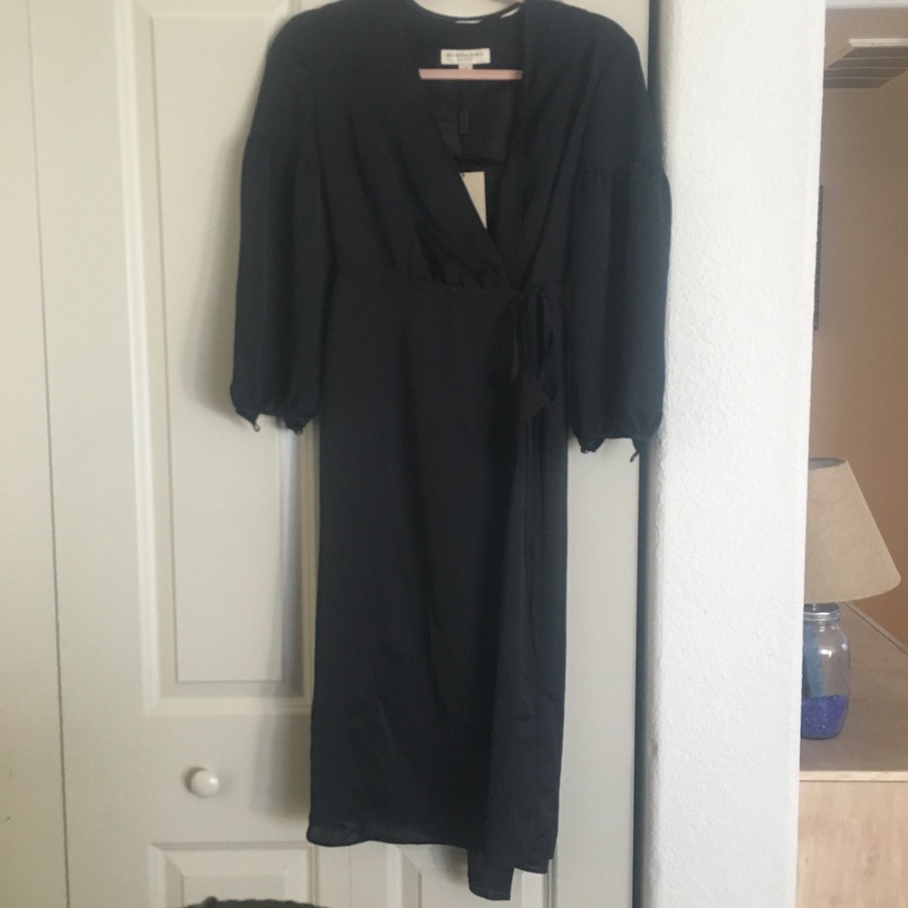 Brand new black Burberry wrap dress!